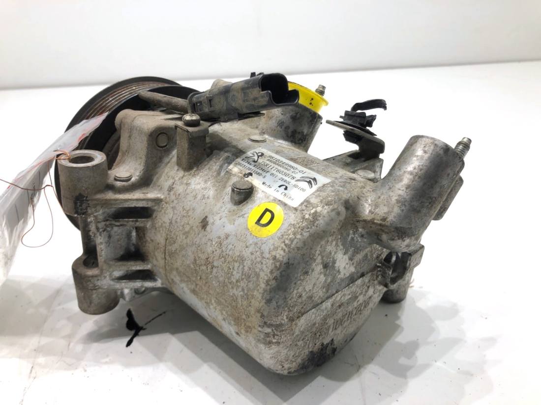 Компрессор кондиционера Toyota Proace City 98410349980 — фото детали 2