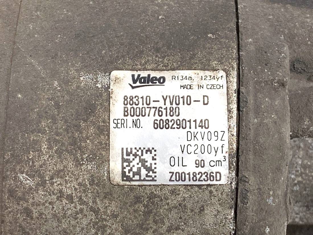 Компресор кондиціонера Toyota Aygo 88310-YV010-D — фото деталі 4