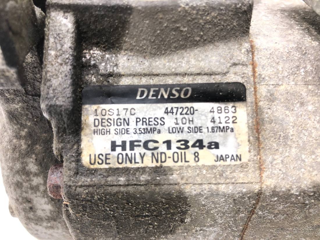 Компресор кондиціонера Honda Accord 447220-4863 — фото деталі 3
