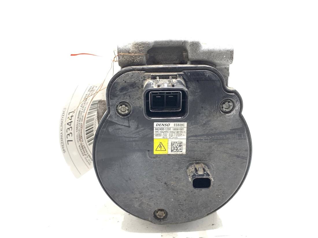 Компресор кондиціонера Toyota Corolla E21 042400-1191 — фото деталі 2