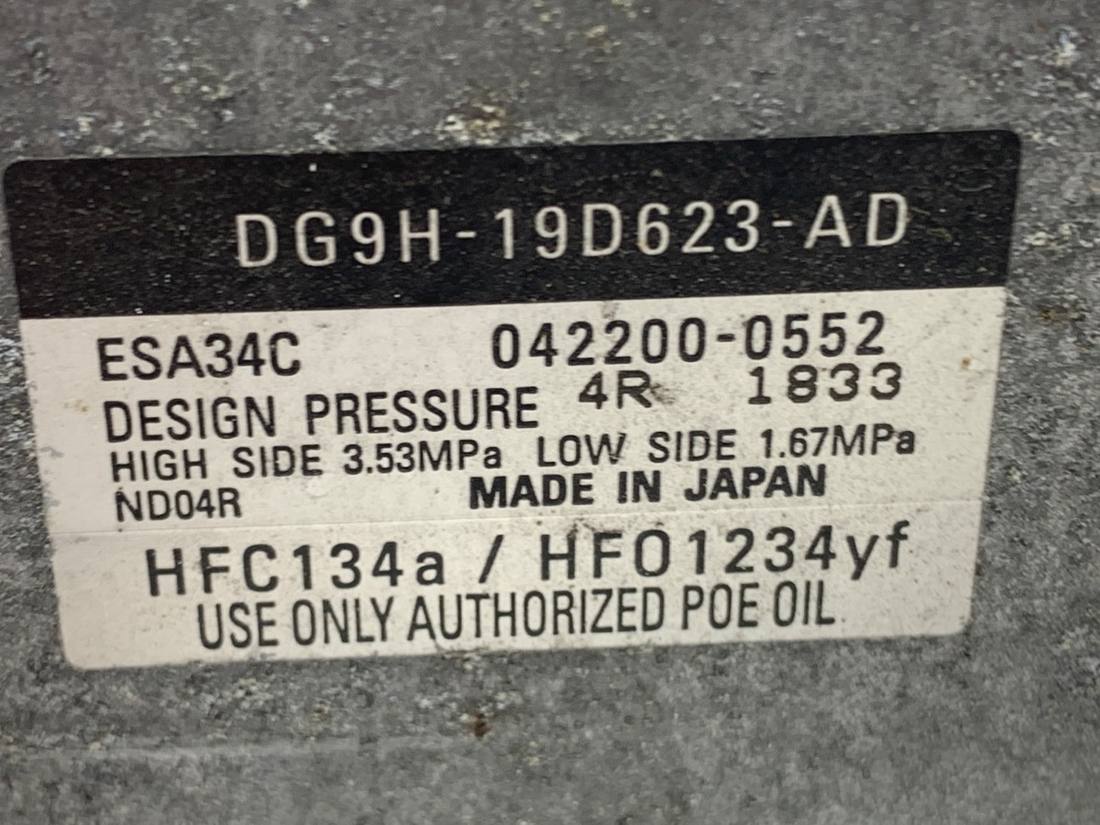 Компресор кондиціонера Ford Mondeo DG9H-19D623-AD — фото деталі 5