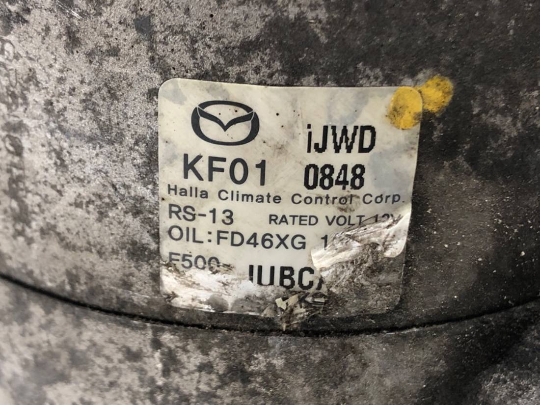 Компрессор кондиционера Mazda CX-5 FD46XG — фото детали 4