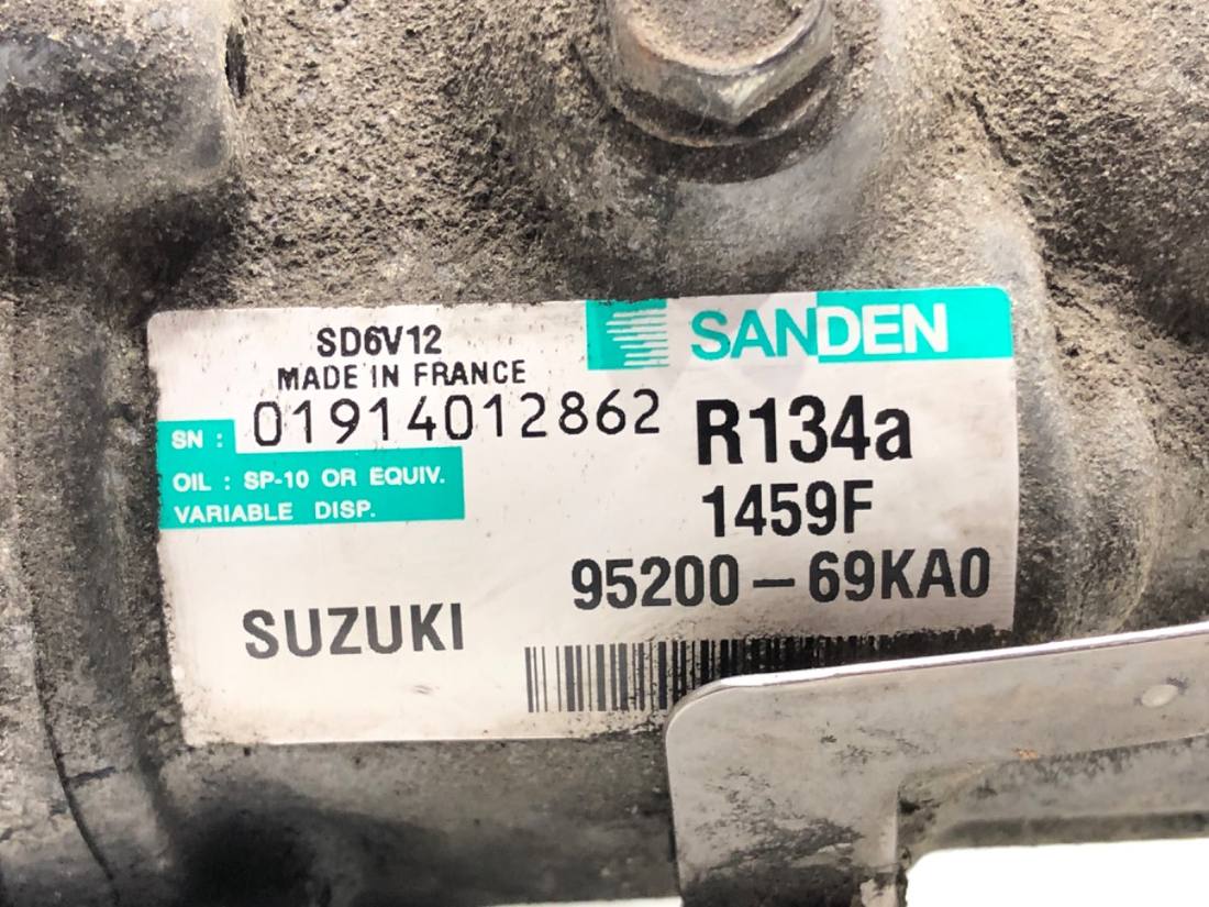 Компрессор кондиционера Suzuki Sx4 95200-69KA0 — фото детали 4