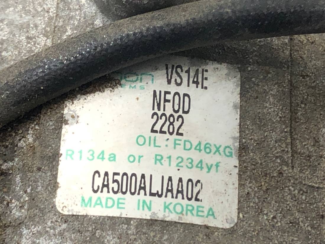 Компрессор кондиционера Hyundai I20 CA500ALJAA02 — фото детали 4