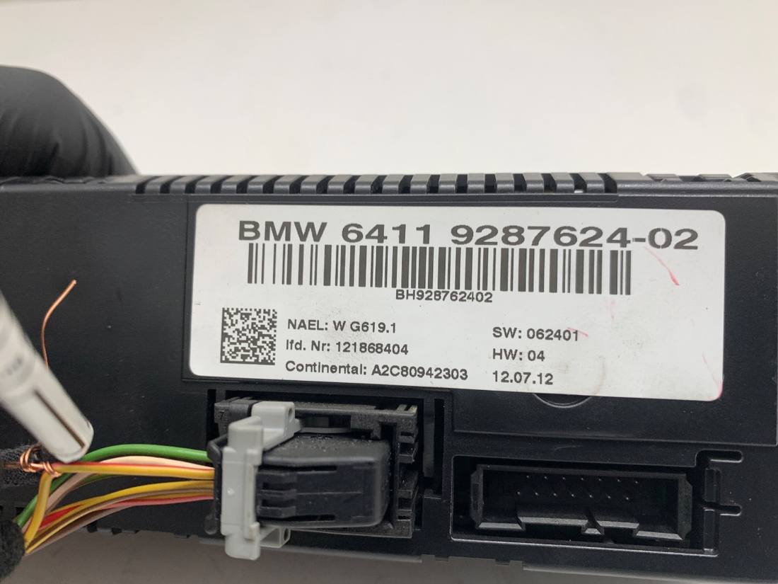 Блок управления печкой климат BMW X1 E84 9287624 — фото детали 5