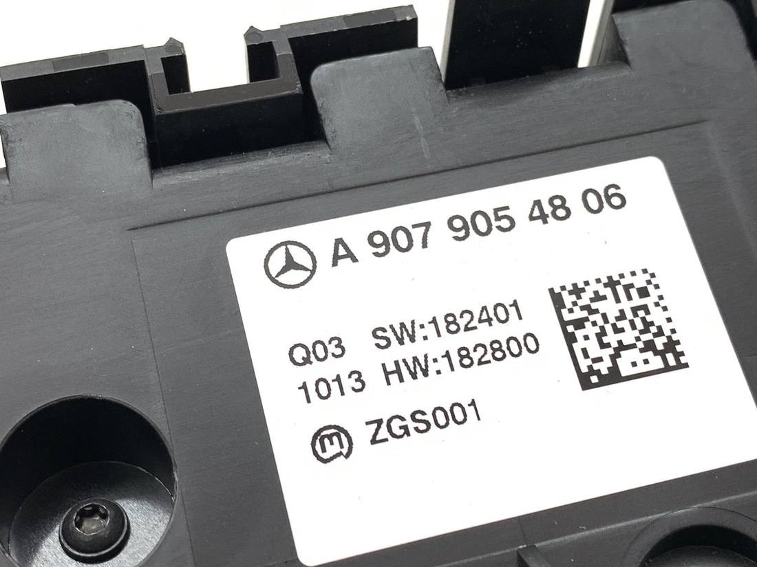Блок керування пічкою клімат Mercedes Sprinter A9079054806 — фото деталі 3