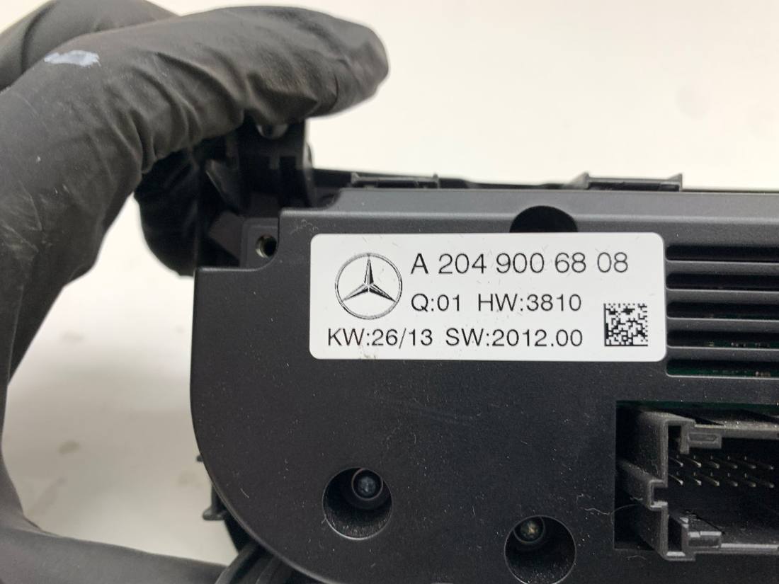Блок керування пічкою клімат Mercedes CLS C218 A2049006808 — фото деталі 5