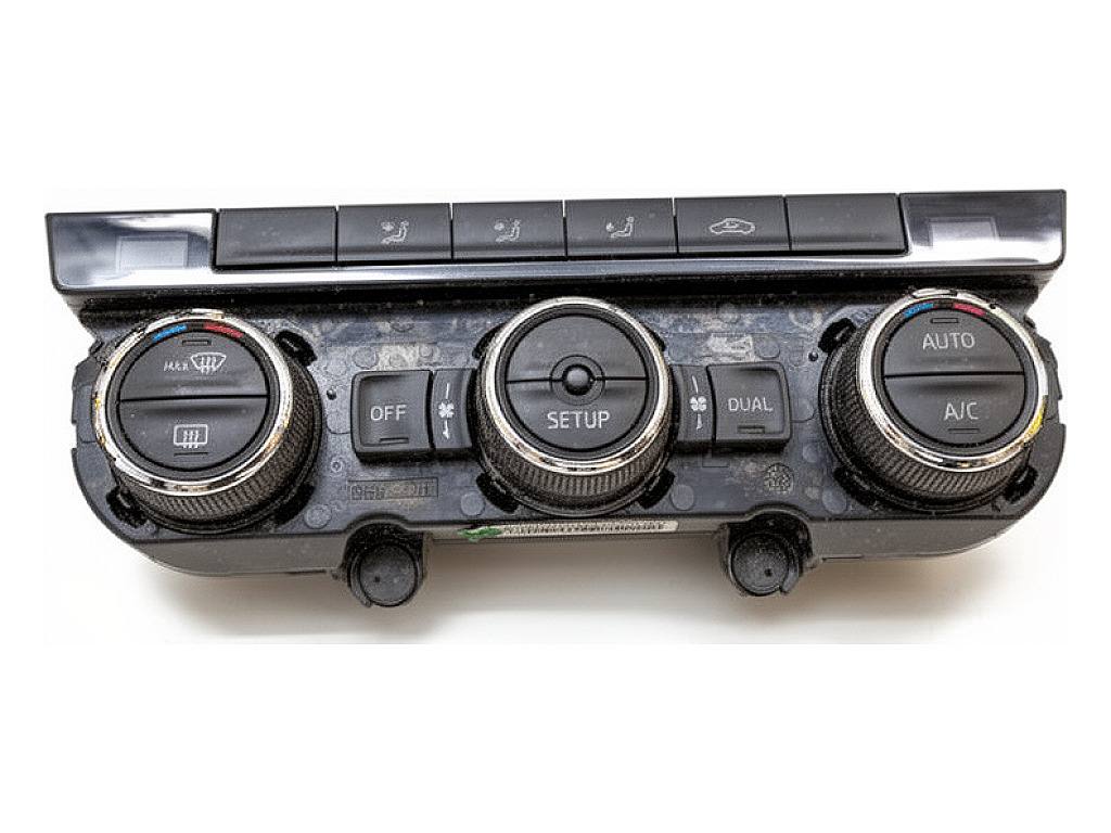Блок керування пічкою клімат Skoda Octavia 3 5E0907044E
