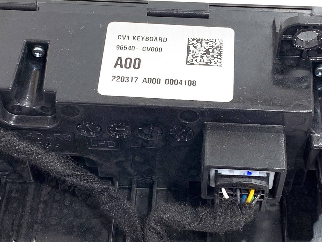 Блок керування пічкою клімат Kia EV6 96540-CV000 — фото деталі 4