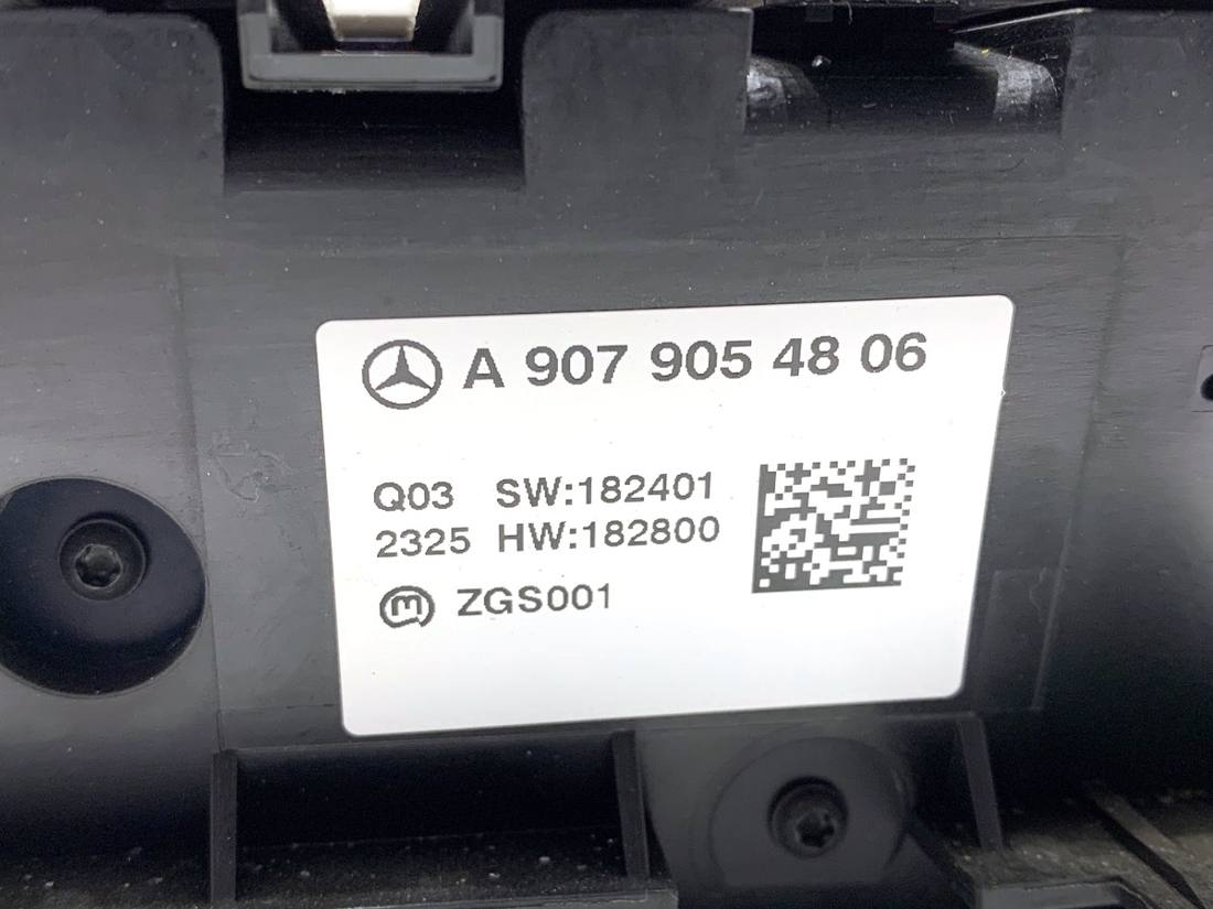 Блок керування пічкою клімат Mercedes Sprinter A9079054806 — фото деталі 4