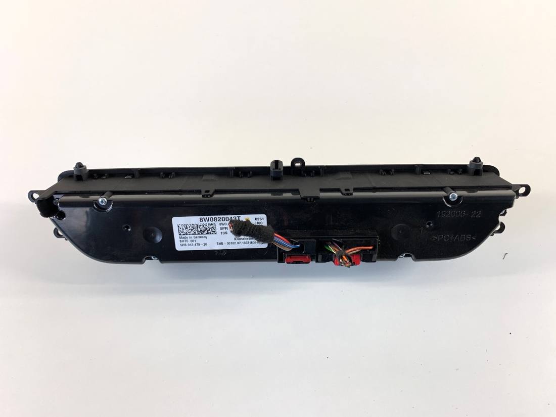 Блок керування пічкою клімат Audi A4 B9 8W0820043T — фото деталі 4