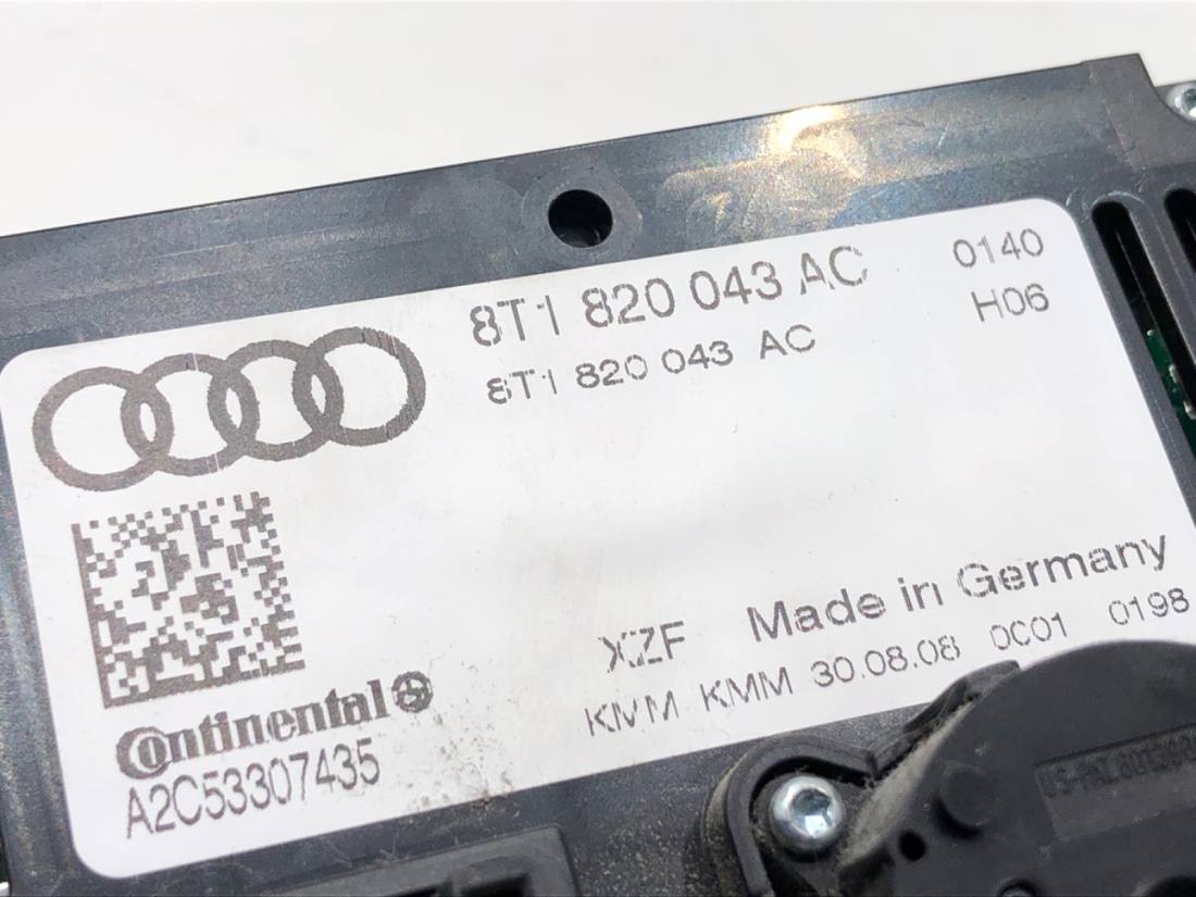 Блок керування пічкою клімат Audi A4 B8 8T1820043AC — фото деталі 4