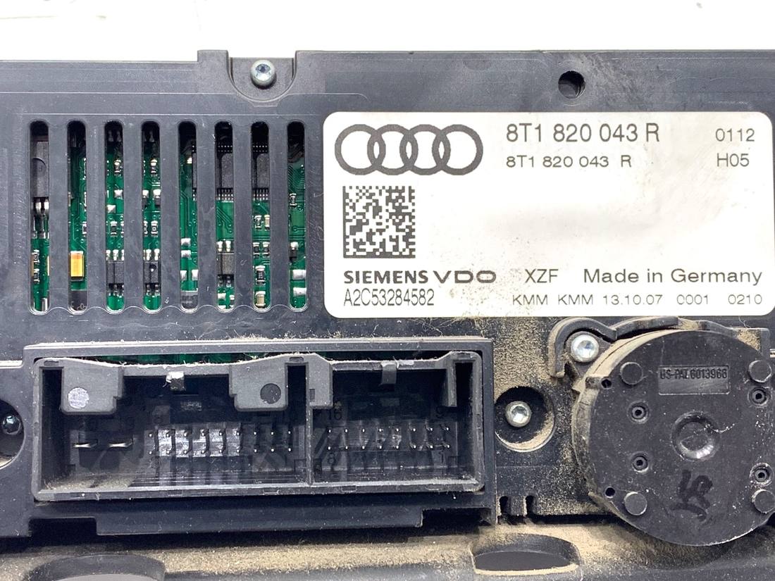 Блок керування пічкою клімат Audi A4 B8 8T1820043R — фото деталі 3
