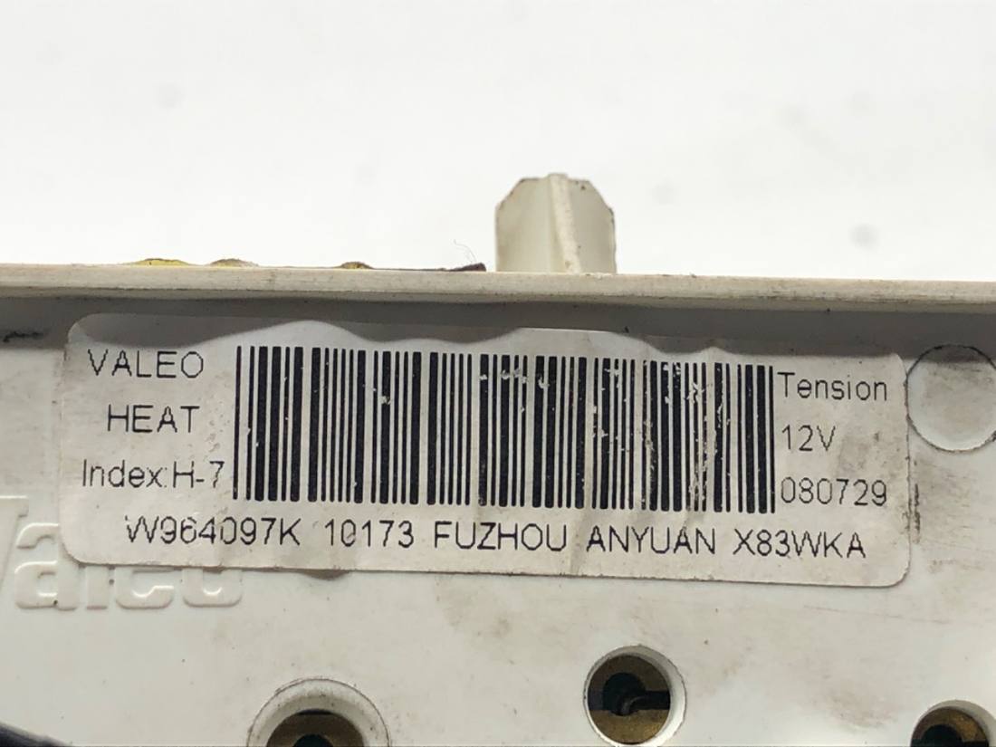 Блок керування пічкою клімат Renault Trafic W964097K — фото деталі 3