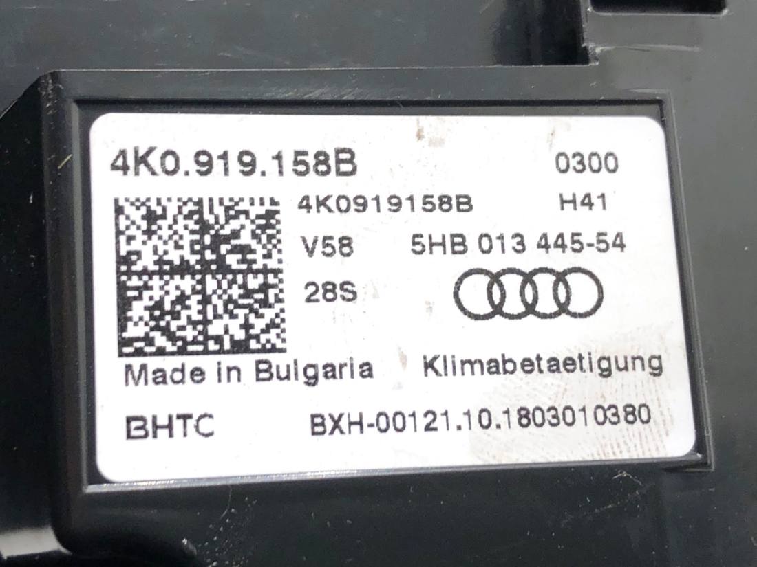 Блок управления печкой климат Audi Q8 4K0919158B — фото детали 6
