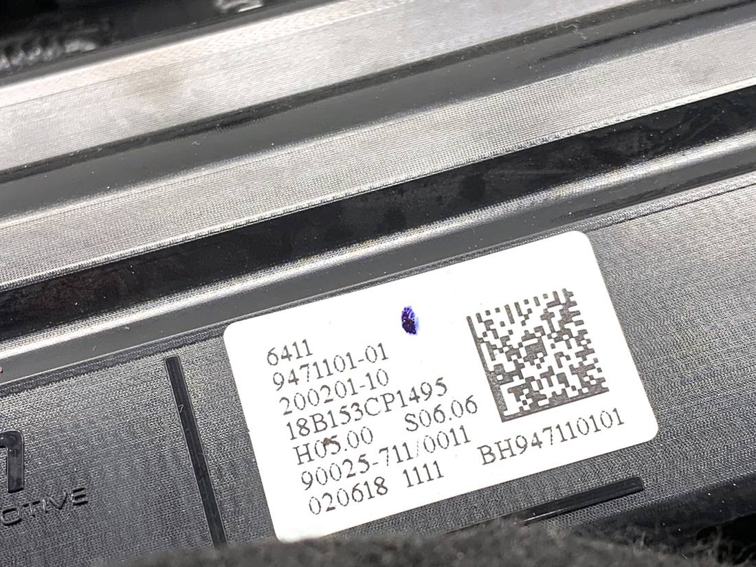 Блок управления печкой климат BMW X1 E84 9371455 9471101 — фото детали 5