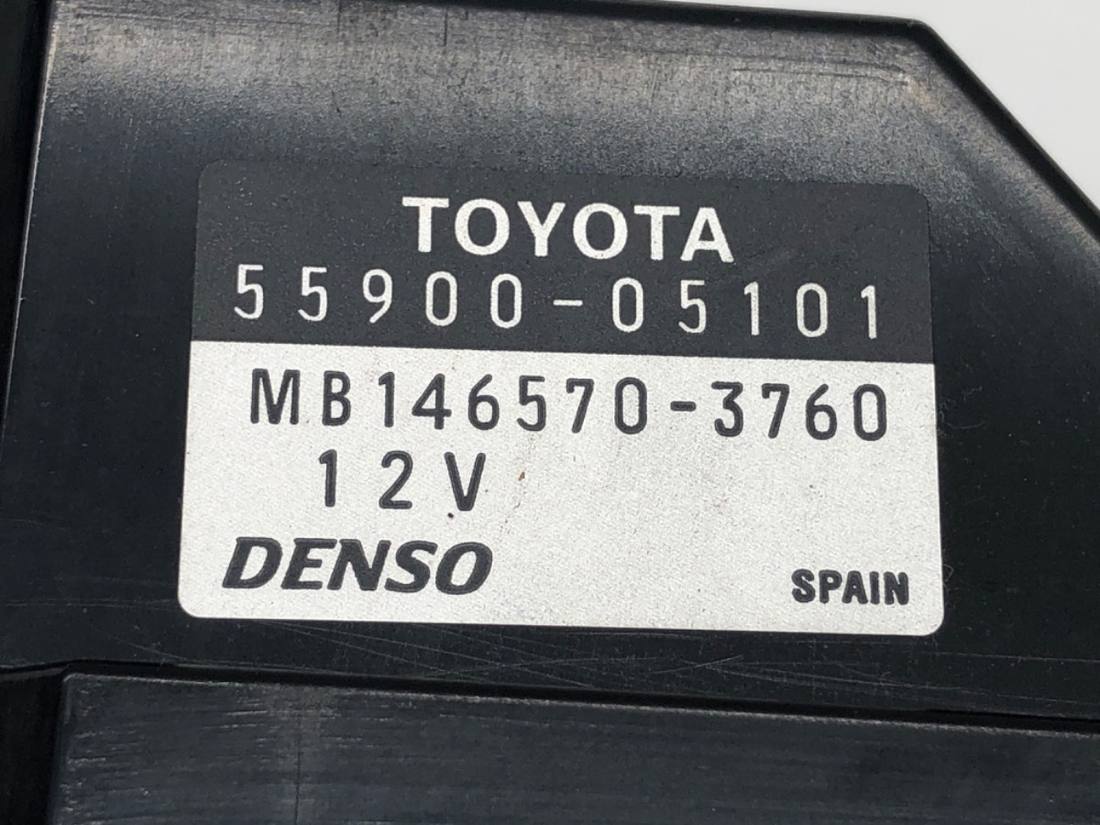 Блок керування пічкою клімат Toyota Avensis T25 55900-05101 — фото деталі 5