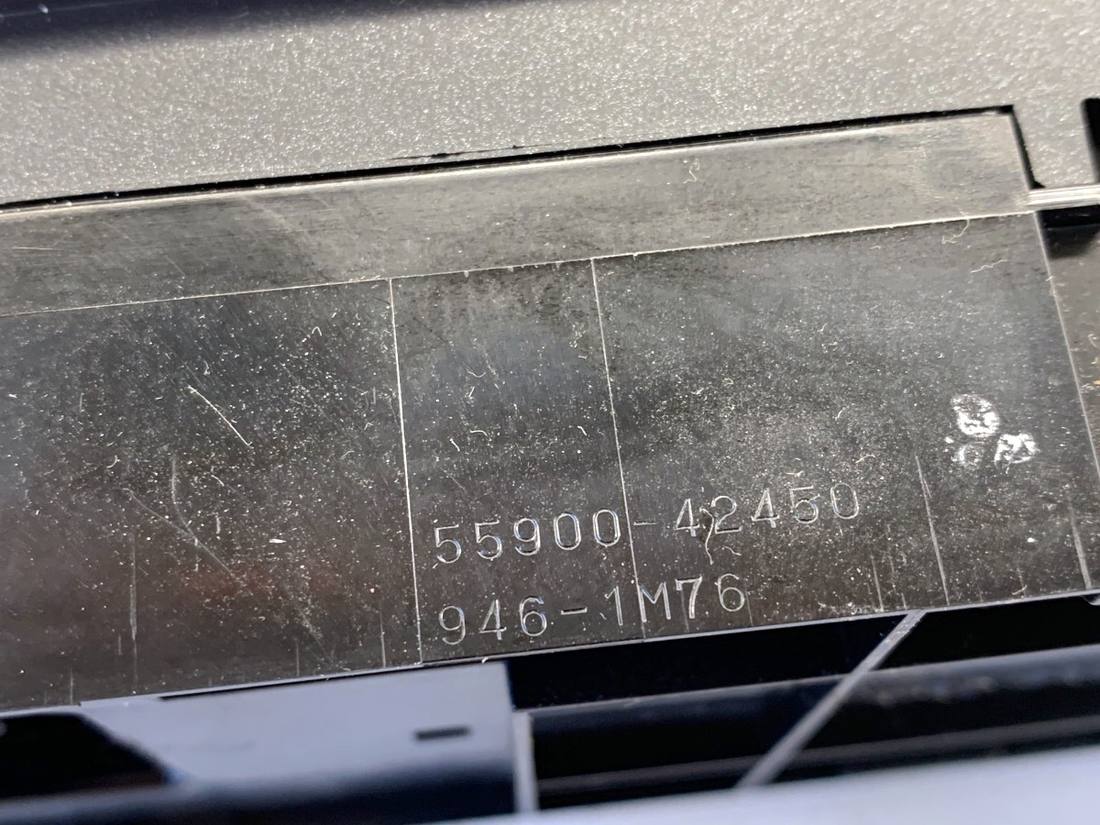 Блок керування пічкою клімат Toyota Rav4 55900-42450 — фото деталі 5