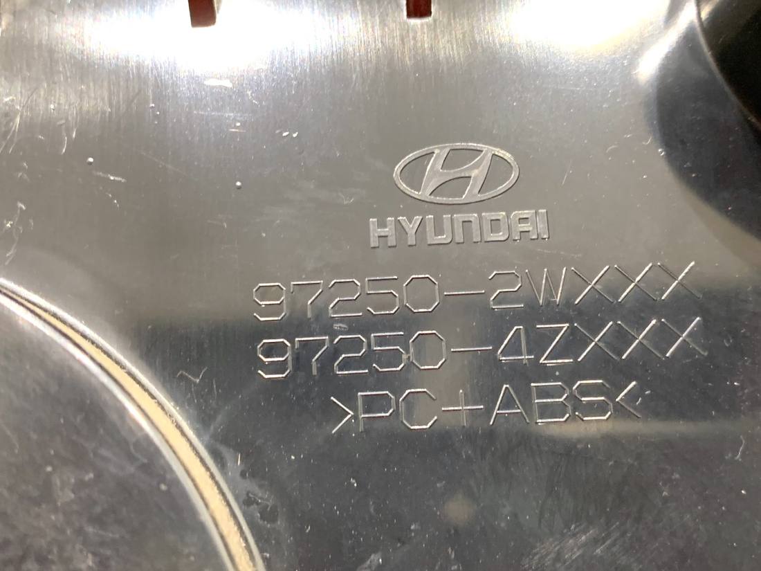 Блок керування пічкою клімат Hyundai Santa Fe 97250-2W440 — фото деталі 9