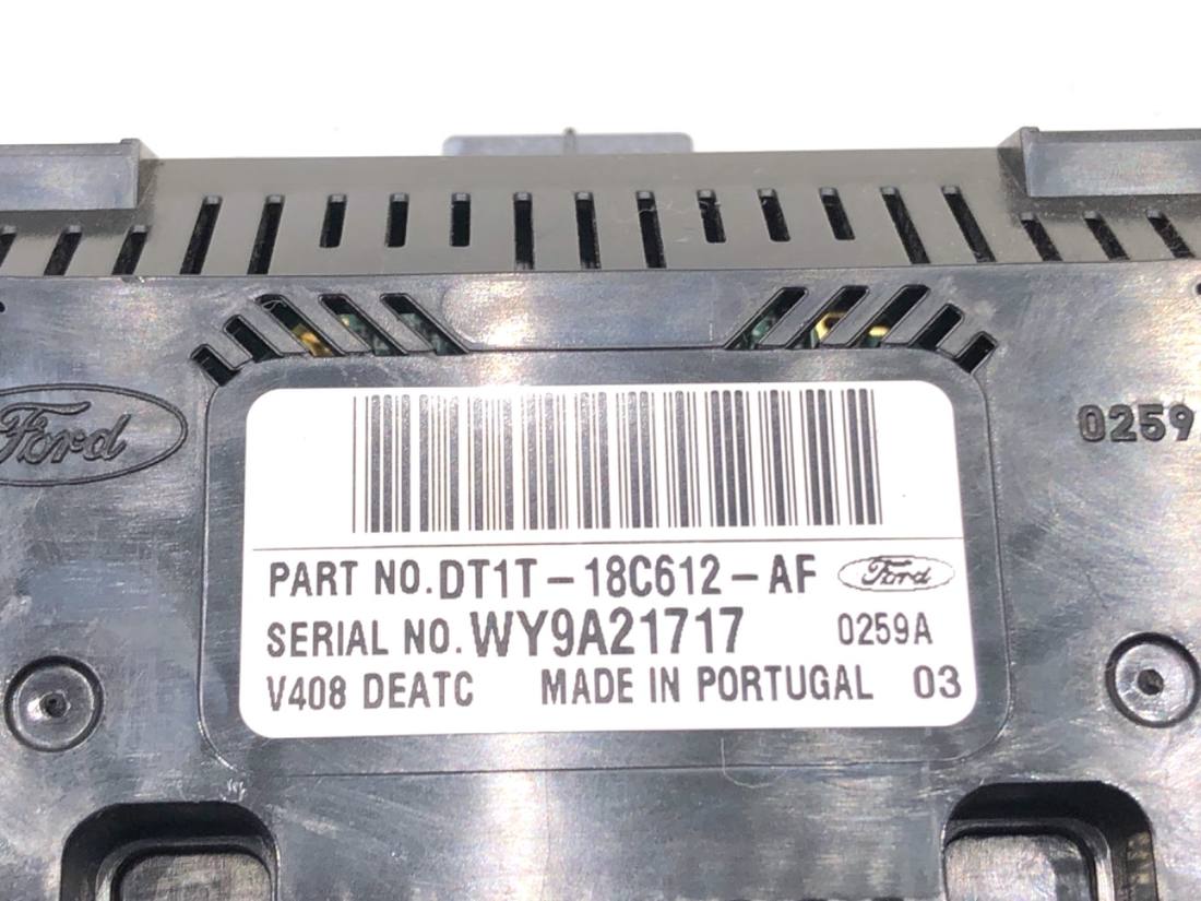 Блок керування пічкою клімат Ford Transit Connect DT1T-18C612-AF — фото деталі 4