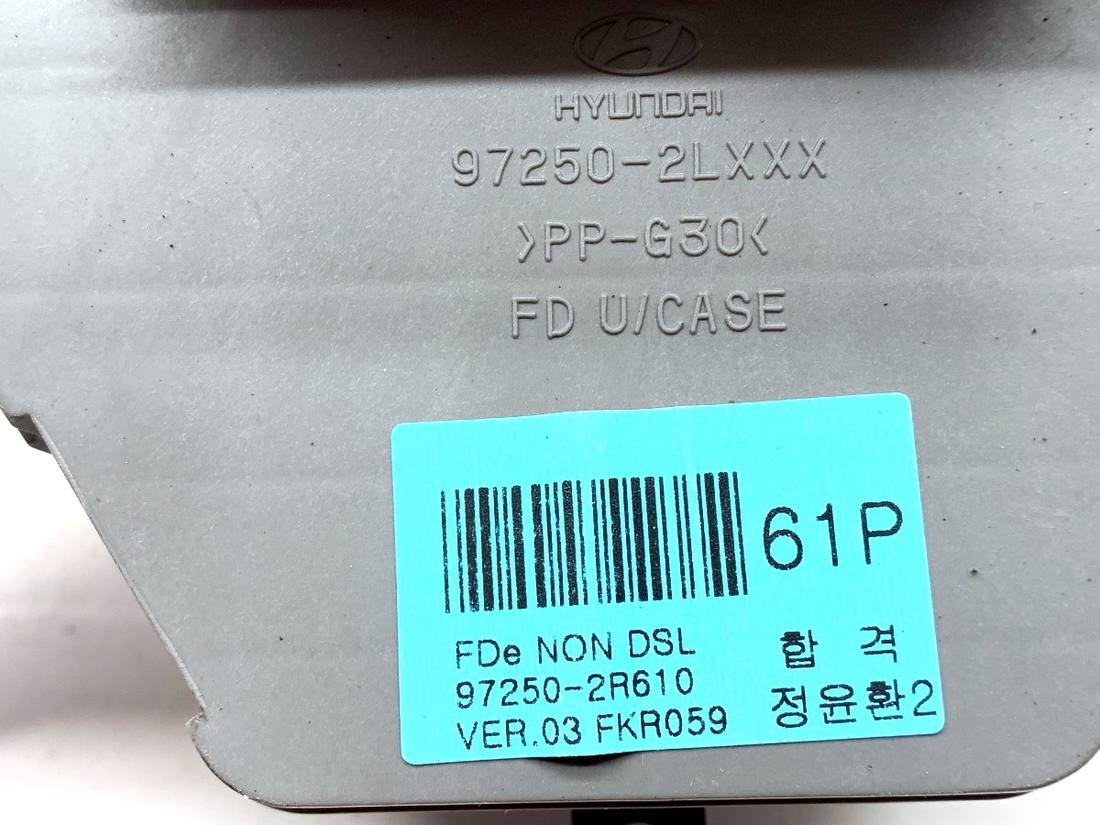 Блок керування пічкою клімат Hyundai I30 97250-2R610 — фото деталі 5