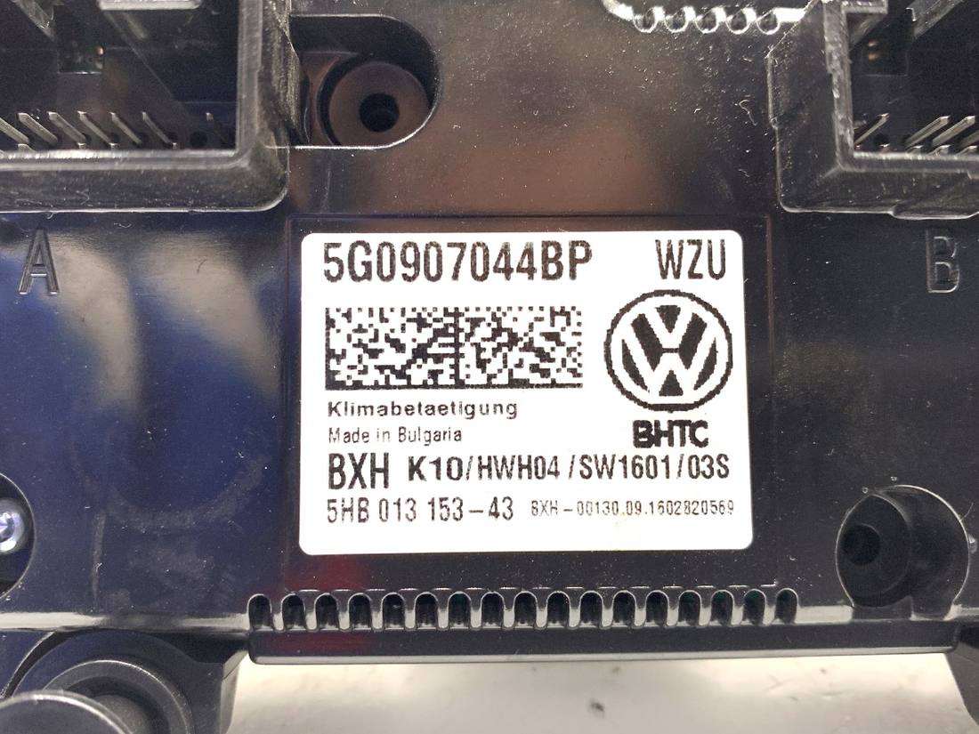 Блок керування пічкою клімат Volkswagen Passat B8 5G0907044BP — фото деталі 4