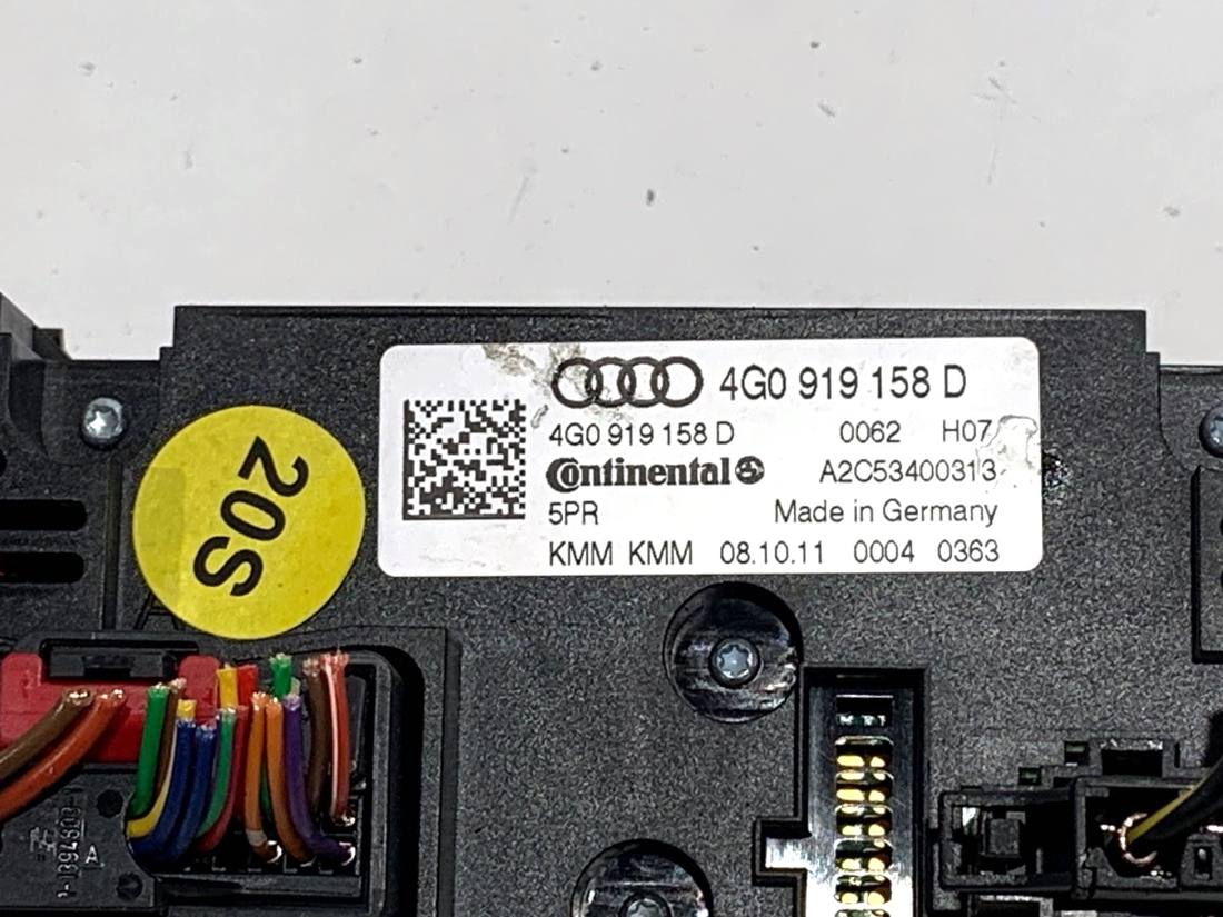 Блок керування пічкою клімат Audi A6 C7 4G0919158D — фото деталі 4