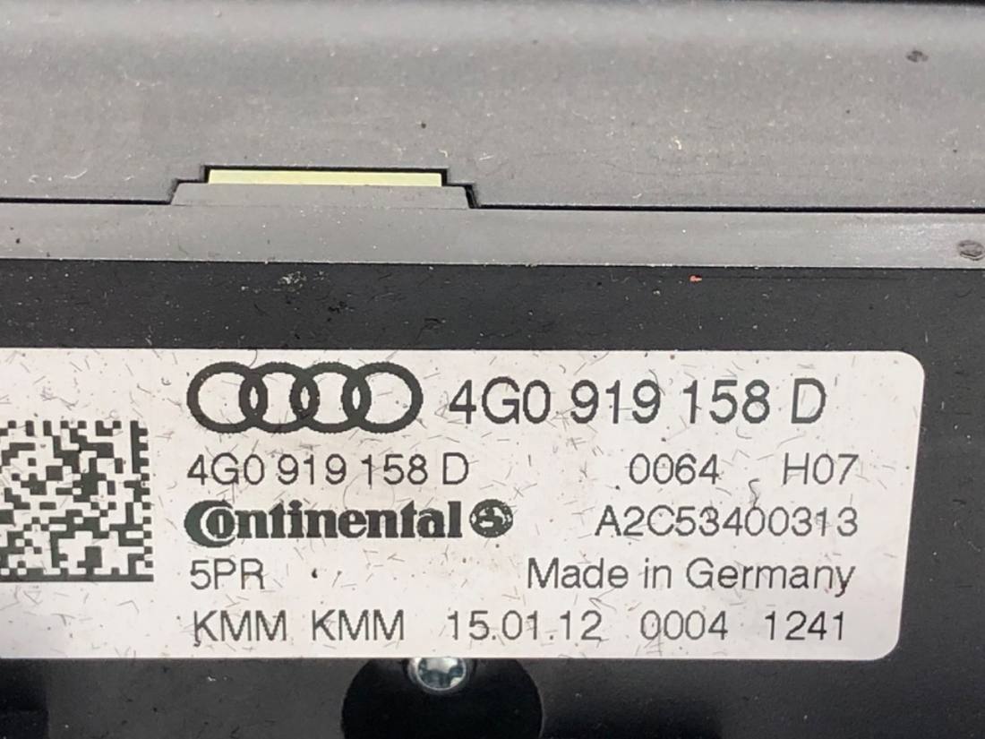 Блок керування пічкою клімат Audi A7 4G 4G0919158D — фото деталі 4