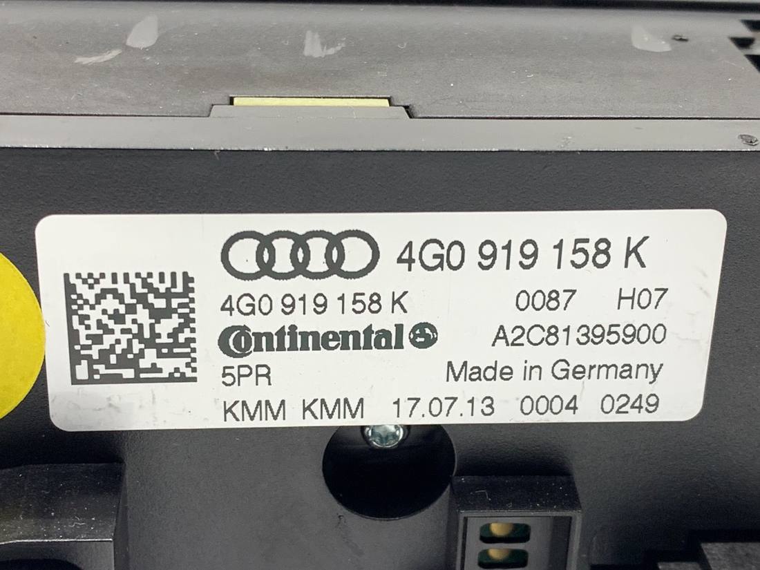 Блок керування пічкою клімат Audi A6 C7 4G0919158K — фото деталі 4