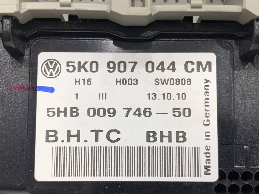 Блок керування пічкою клімат Volkswagen Touran 5K0907044CM — фото деталі 5