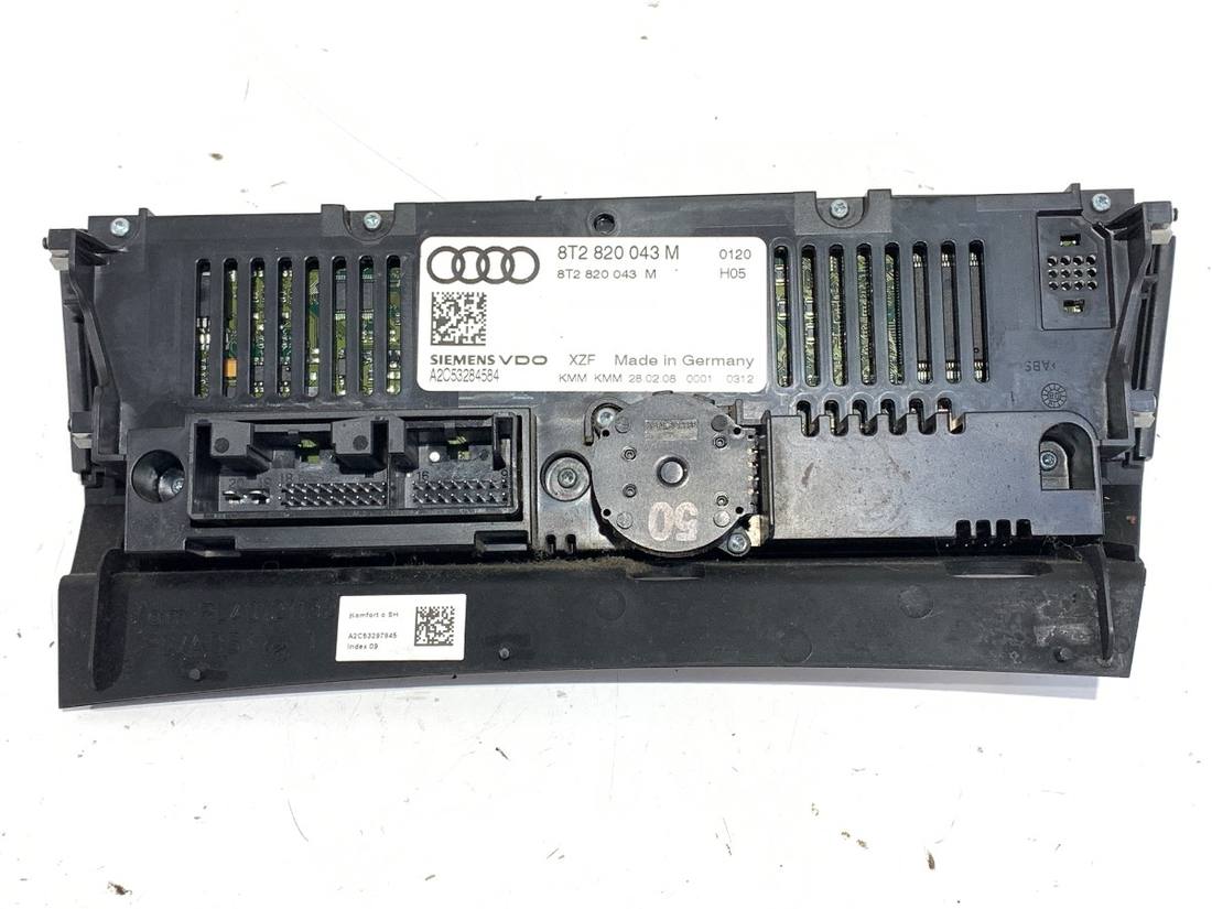 Блок керування пічкою клімат Audi A4 B8 8T2820043M — фото деталі 3