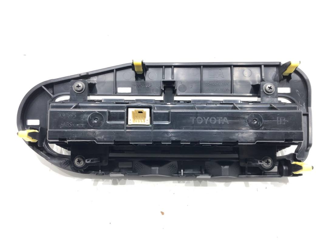 Блок керування пічкою клімат Toyota Auris 55468-02030 — фото деталі 3