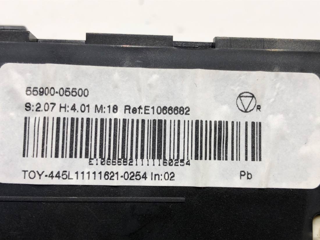 Блок керування пічкою клімат Toyota Avensis T27 55900-05500 — фото деталі 5