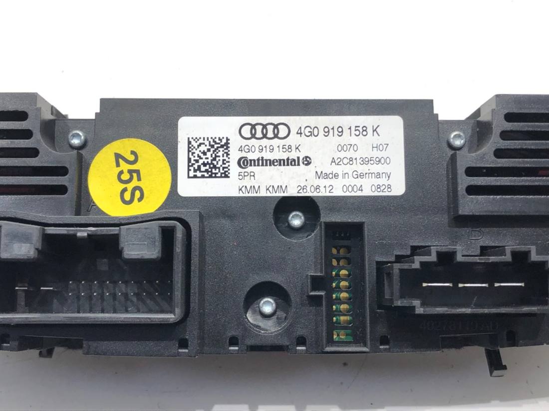 Блок керування пічкою клімат Audi A6 C7 4G0919158K — фото деталі 3