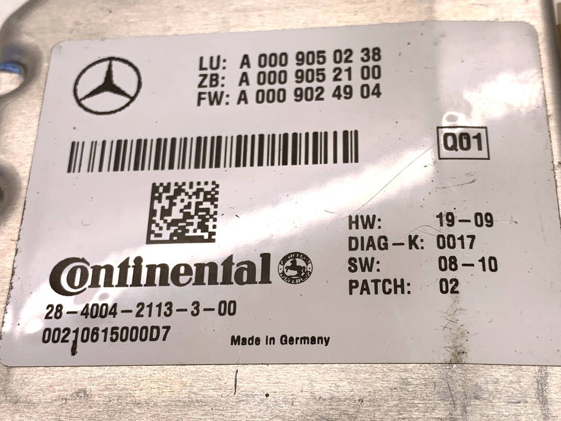 Камера заднього виду Mercedes E W212 A0009050238 — фото деталі 4