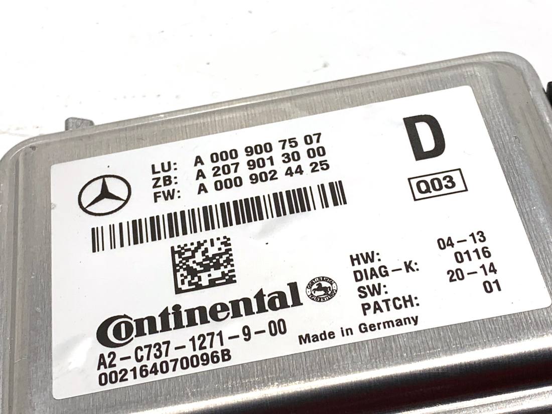 Камера заднього виду Mercedes CLS C218 A0009007507 — фото деталі 4