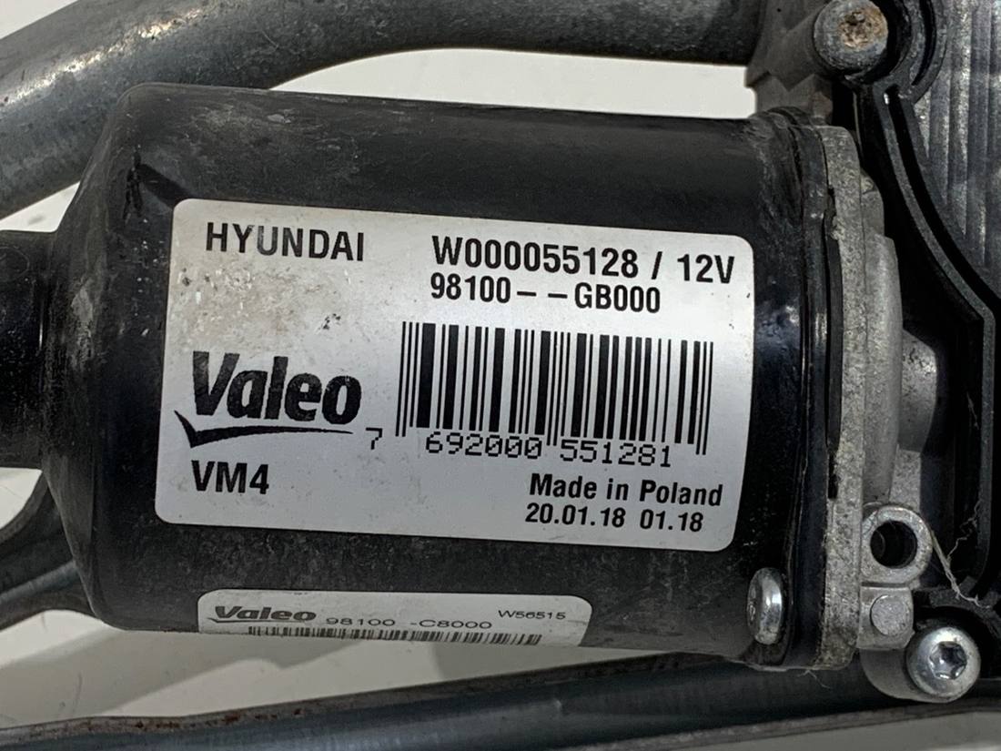 Моторчик дворников Hyundai I20 W000055128 — фото детали 5