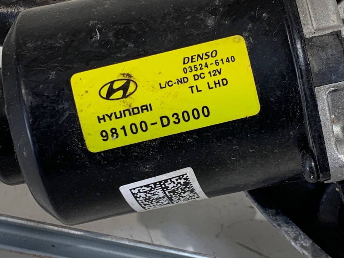 Моторчик двірників Hyundai Tucson 98100-D3000 — фото деталі 5