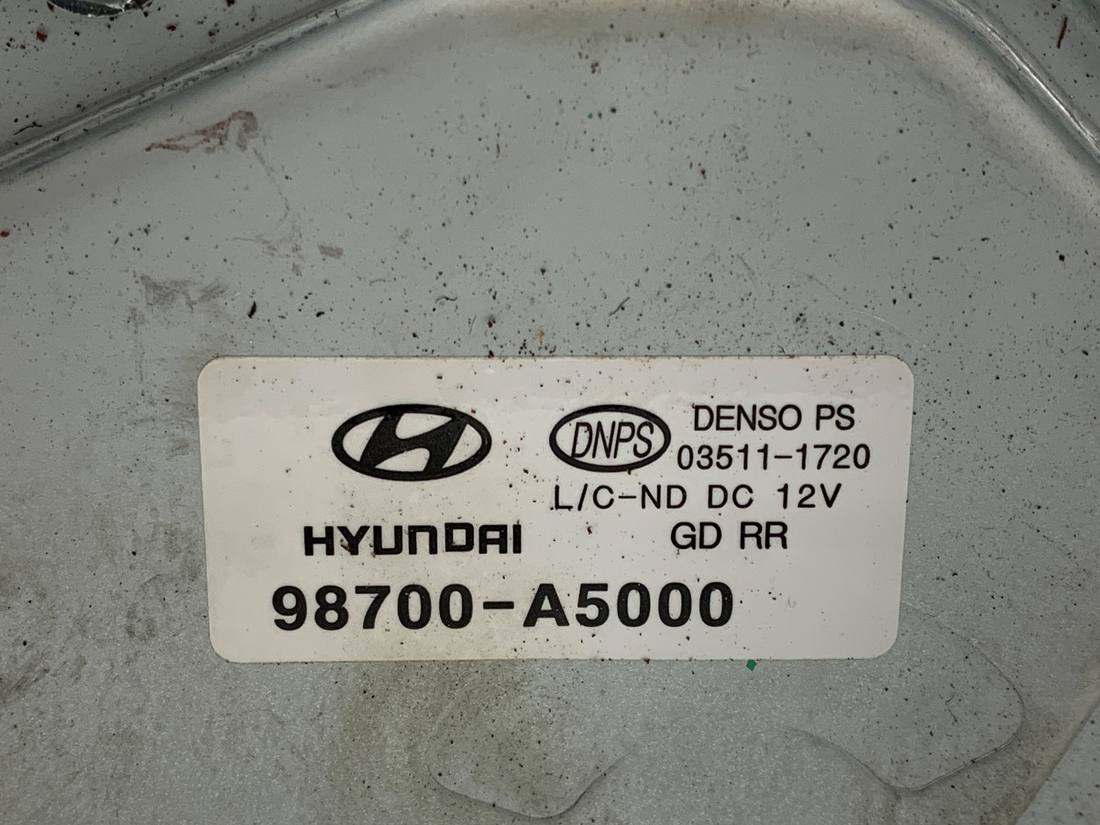 Моторчик двірників Hyundai I30 98700-A5000 — фото деталі 4