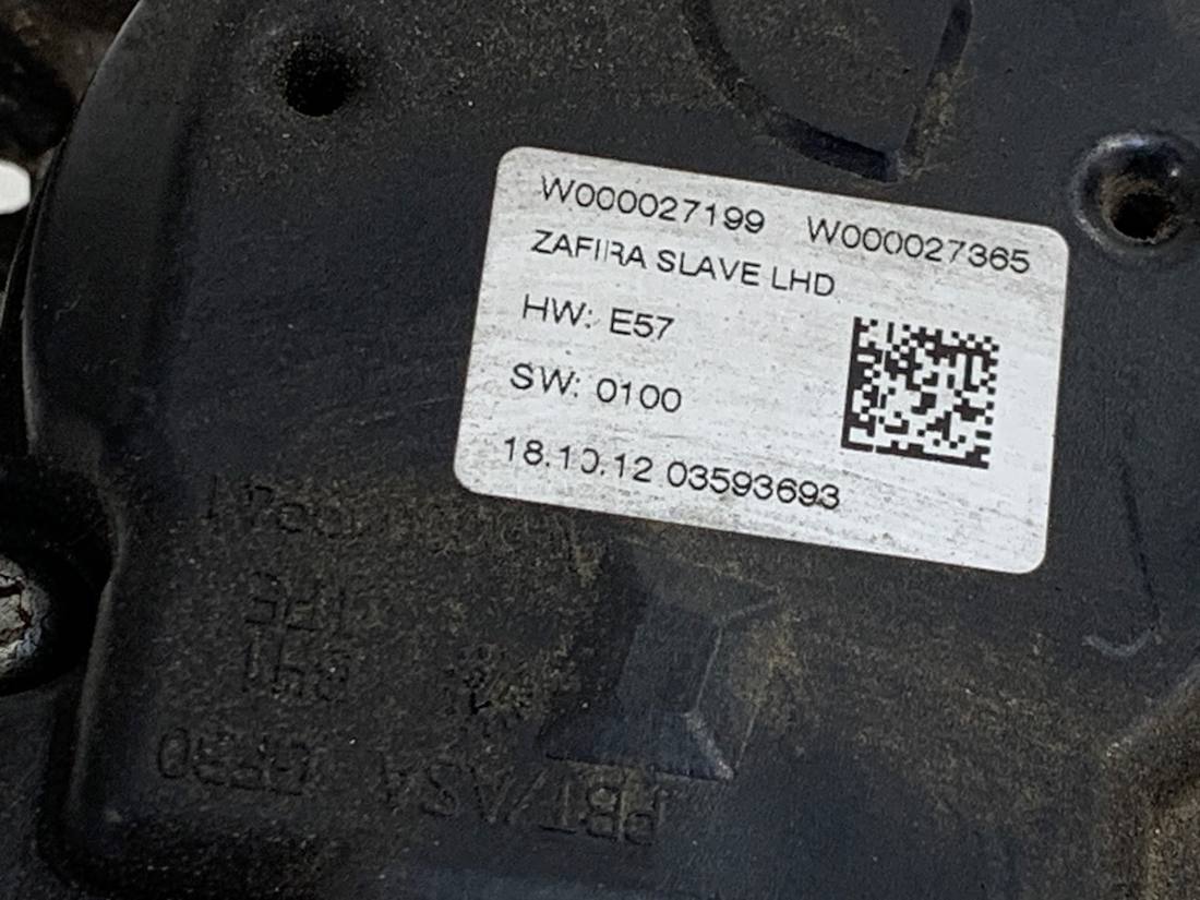 Моторчик двірників Opel Zafira C W000027365 — фото деталі 6
