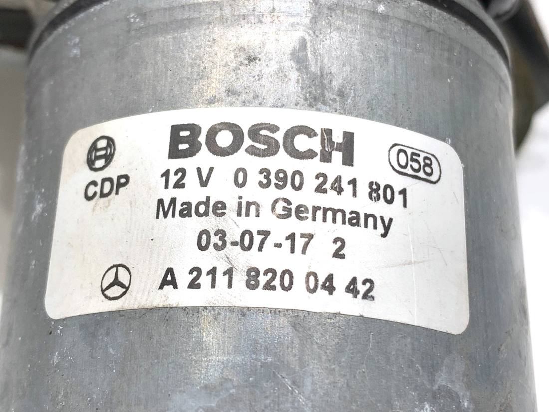 Моторчик двірників Mercedes E W211 2118200142 — фото деталі 5