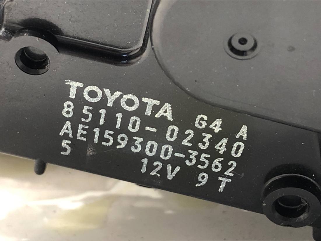 Моторчик двірників Toyota Auris 85110-02340 — фото деталі 4