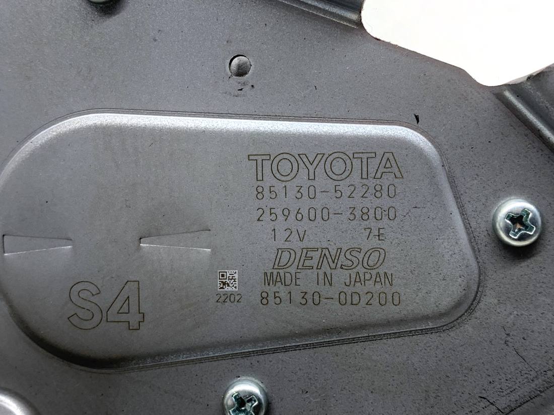 Моторчик двірників Toyota Yaris 3 85130-52280 — фото деталі 4