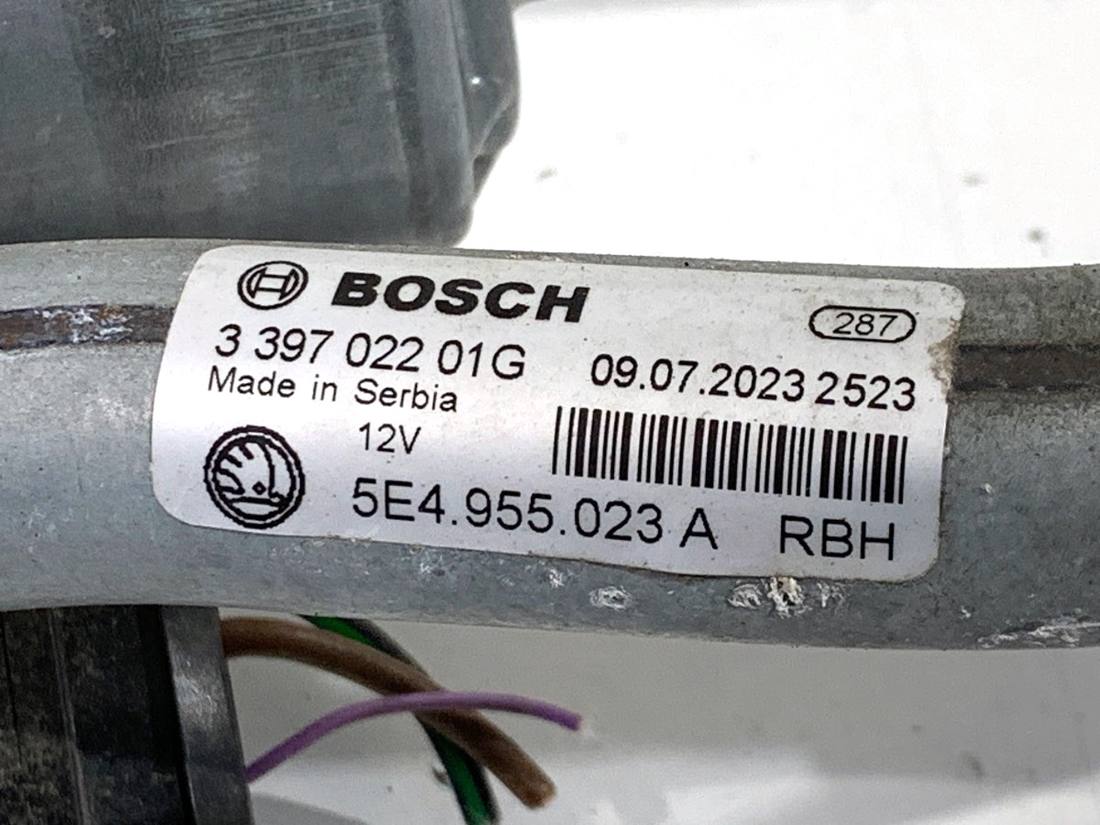 Моторчик двірників Skoda Octavia 4 5E4955023A — фото деталі 6