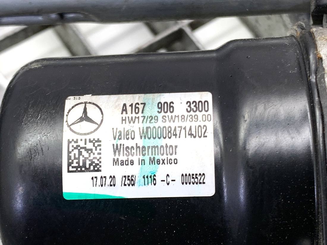 Моторчик двірників Mercedes GLE V167 A1679063300 — фото деталі 5