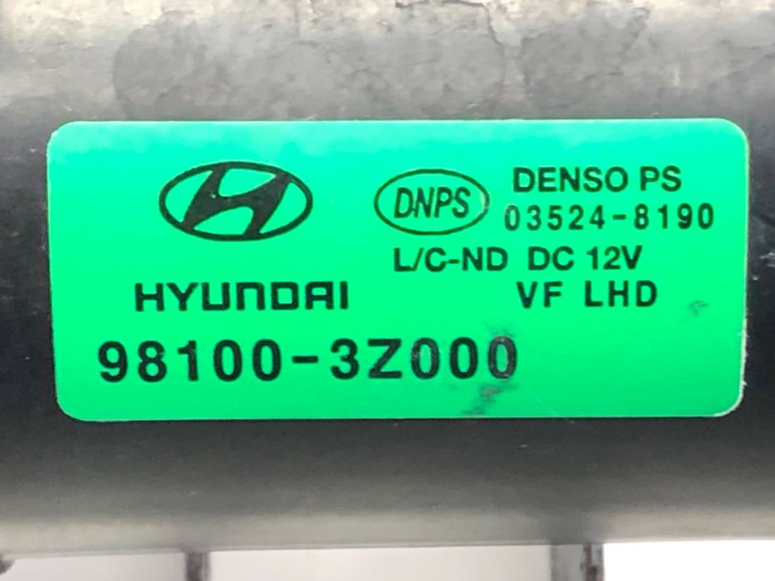 Моторчик двірників Hyundai I40 — фото деталі 3