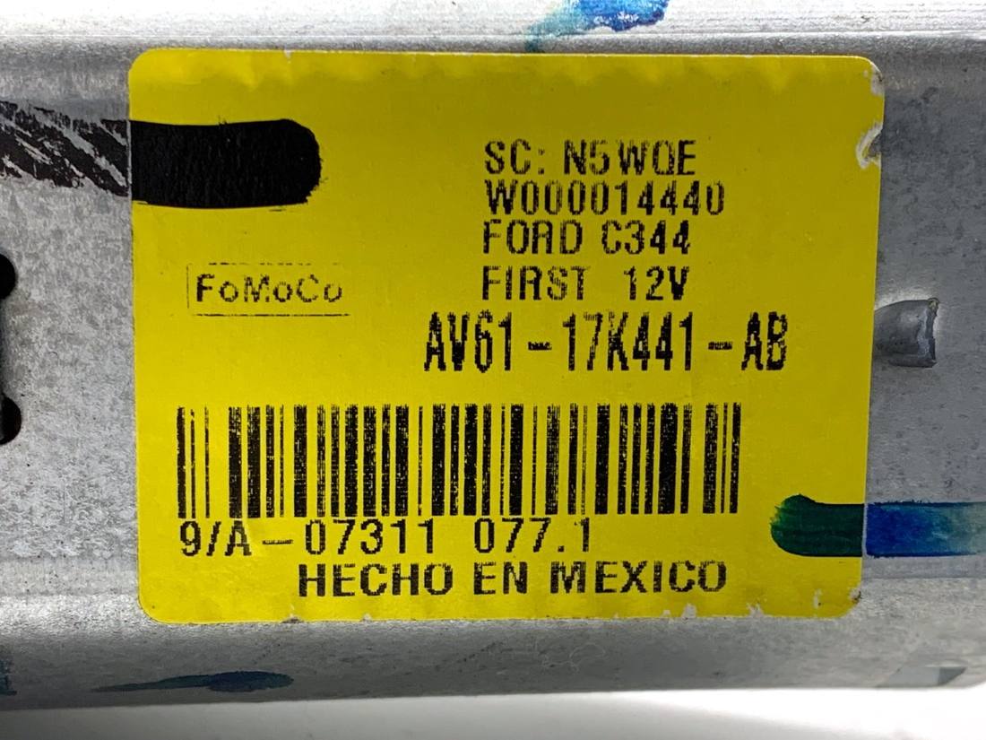 Моторчик дворников Ford C-Max AV61-17K441-AB — фото детали 4