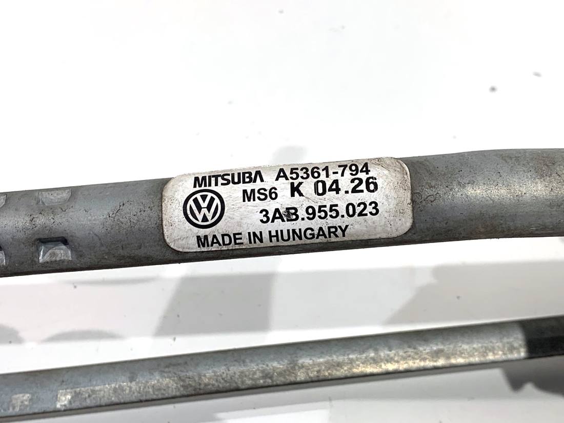 Моторчик двірників Volkswagen Passat B7 3AB955023 — фото деталі 5