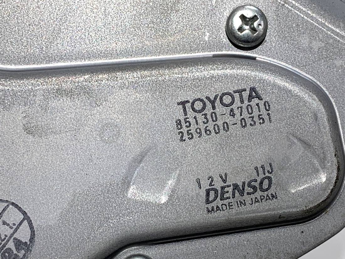 Моторчик двірників Toyota Prius 85130-47010 — фото деталі 4