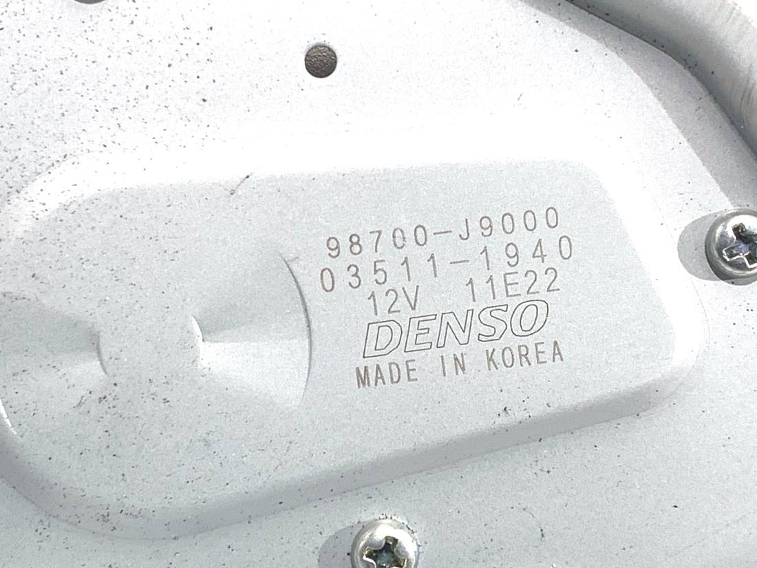 Моторчик двірників Hyundai Kona 98700-J9000 — фото деталі 5